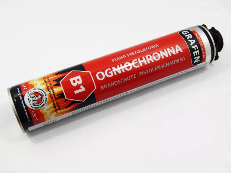 PIANA PISTOLETOWA OGNIOODPORNA B1 PIANKA OGNIOCHRONNA PPOŻ