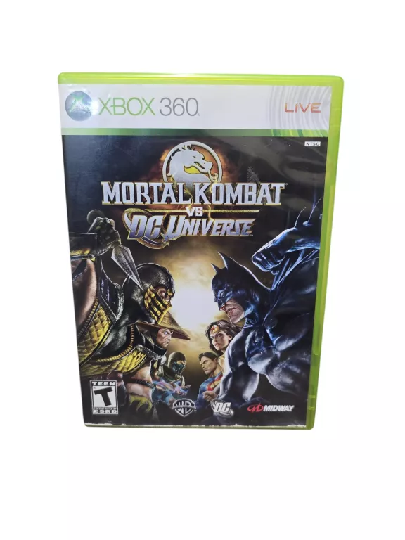 GRA XBOX360 MORTAL KOMBAT VS DC UNIVERSE