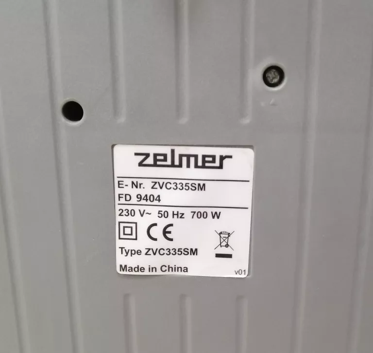 ODKURZACZ ZELMER ZVC335SM VOYAGER TWIX + OSPRZĘT