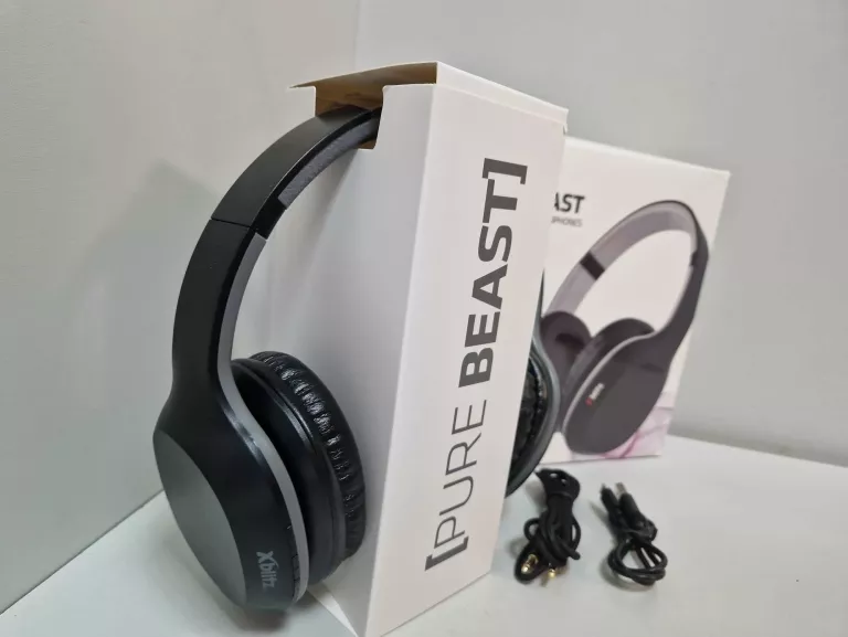 SŁUCHAWKI XBLITZ PURE BEAST JAK NOWE!