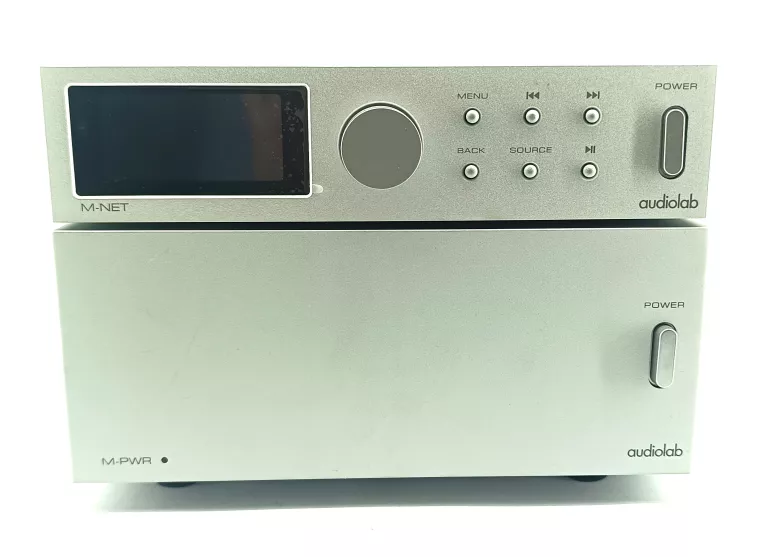 WZMACNIACZ AUDIOLAB M-PWR + ODTWARZACZ AUDIOLAB M-NET