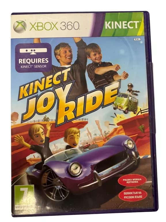 KINECT JOY RIDE PL X360 ŁADNY STAN