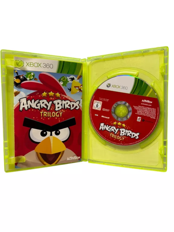 XBOX 360 ANGRY BIRDS TRILOGY KINECT ŁADNY STAN