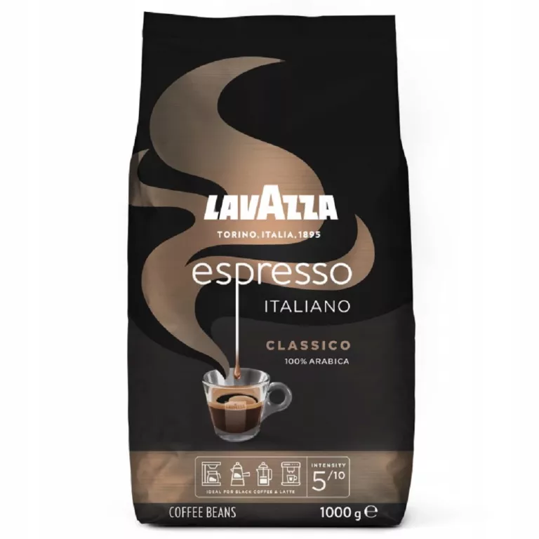 KAWA ZIARNISTA LAVAZZA CAFFE ESPRESSO CLASSICO ITALIANO 1KG