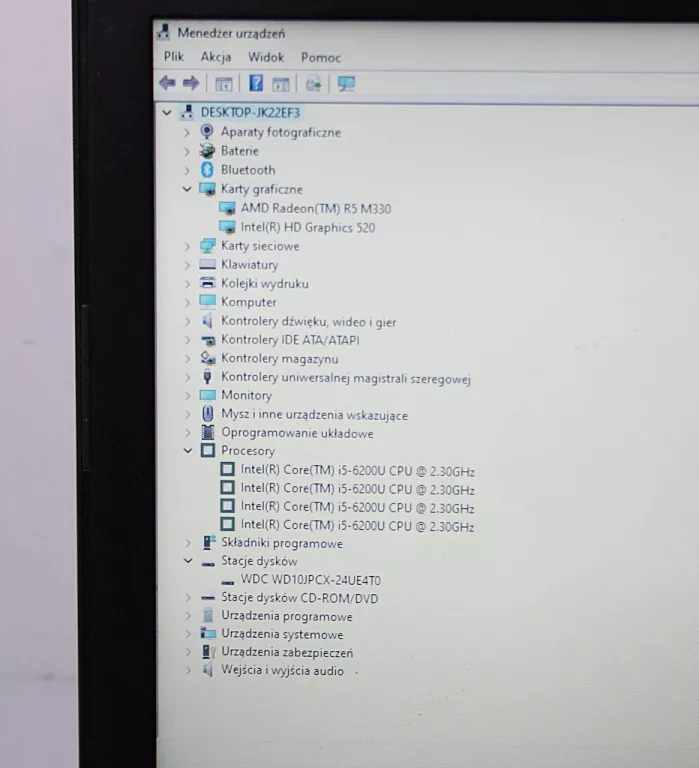 LAPTOP LENOVO IDEAPAD 300 I5-6200U 6/1TB HDD