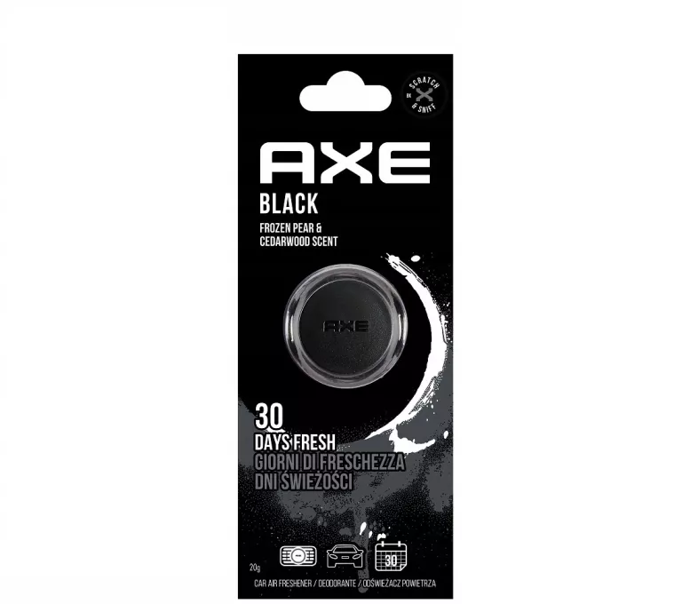 ZAPACH SAMOCHODOWY ODŚWIEŻACZ DO KRATKI NAWIEWU AXE BLACK