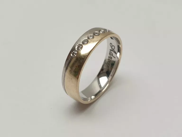 ZŁOTA OBRĄCZKA PR.585 W.KRUK