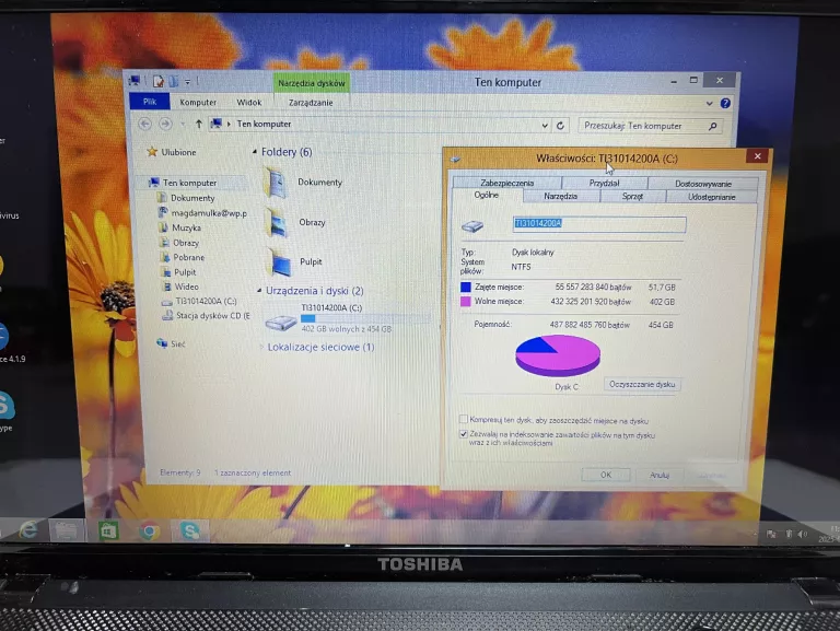 LAPTOP TOSHIBA SATELLITE C855-25T / OPIS!!