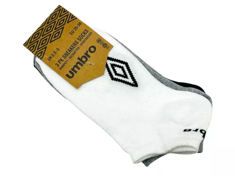 SKARPETKI STOPKI UMBRO 3 PACK 35-38 MIX