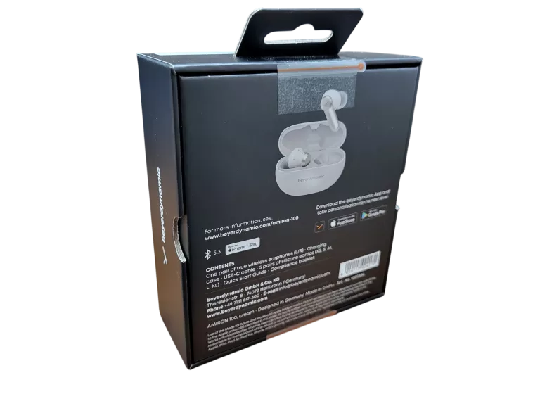 SŁUCHAWKI BEZPRZEWODOWE BEYERDYNAMIC AMIRON 100 DOKANAŁOWE BLUETOOTH 5.3