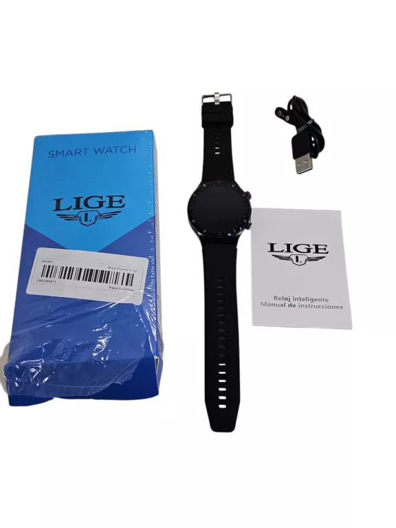 SMARTWATCH LIGE BW0382 CZARNY/IDEAŁ/OKAZJA!
