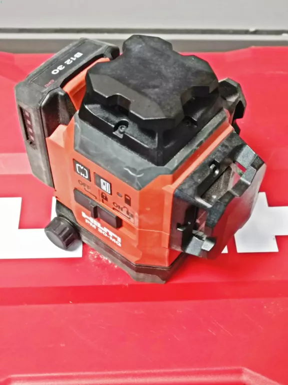 LASER HILTI PM 30-MG + STATYW PMA 20 +2AKU+ ŁADOWARKA + GW. DO 17.7.2026