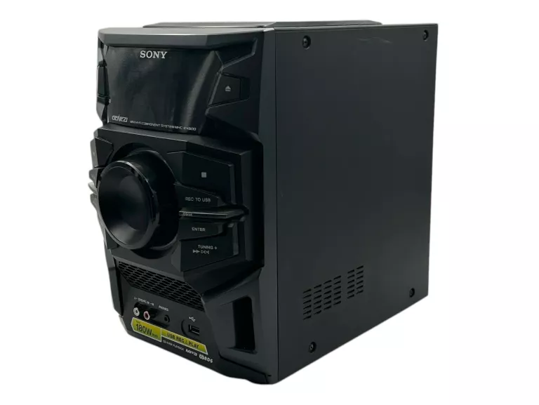 WIEŻA SONY GENEZI MHC-EX600 + 2 GŁOŚNIKI SONY SS-EX600