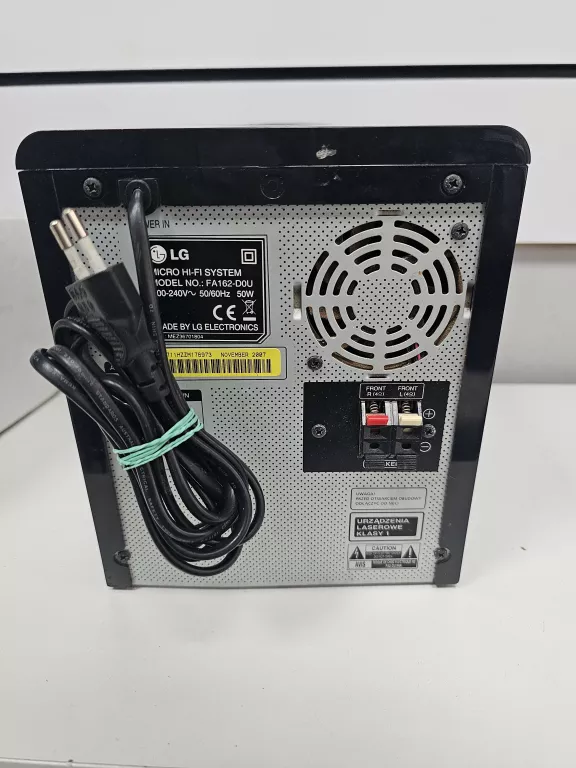 MINI WIEZA HI-FI LG FA162-D0U BEZ KOLUMN
