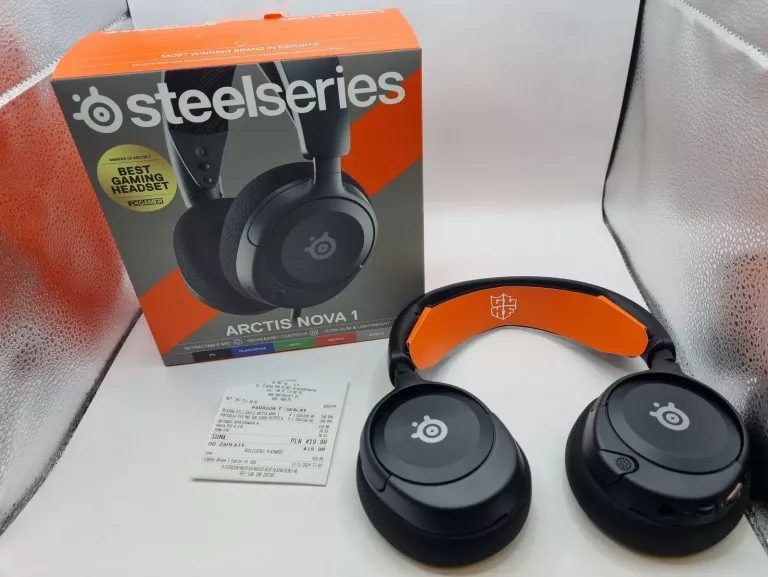 SŁUCHAWKI BEZPRZEWODOWE STEELSERIES ARCTIS NOVA 1