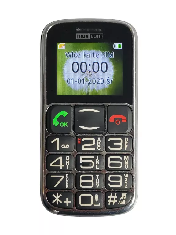 TELEFON TELEFON MAXCOM MM462BB