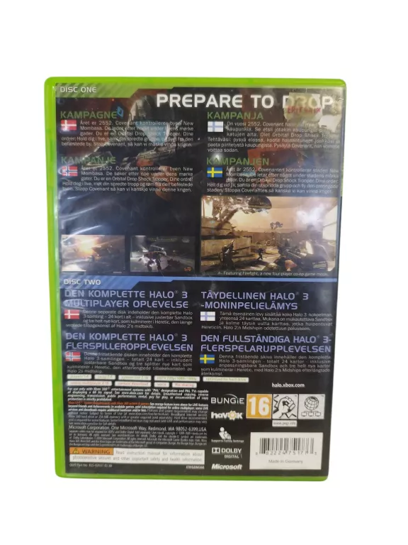 GRA XBOX 360 HALO 3 ODST