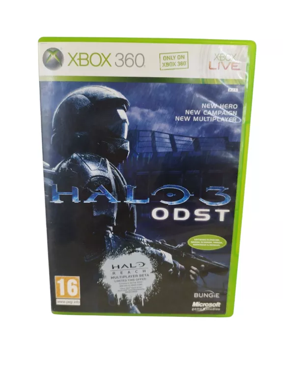 GRA XBOX 360 HALO 3 ODST