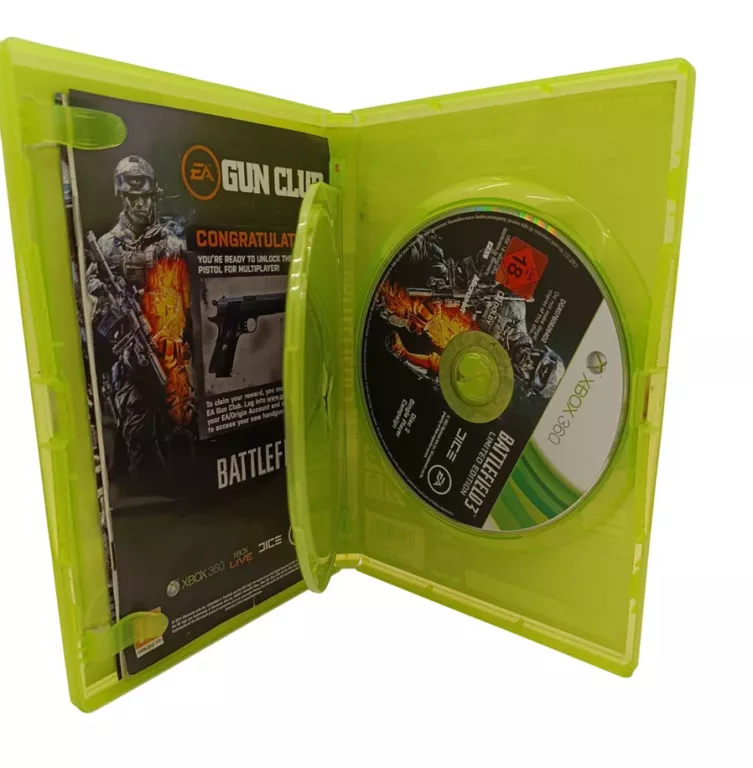 XBOX 360 BATTLEFIELD 3