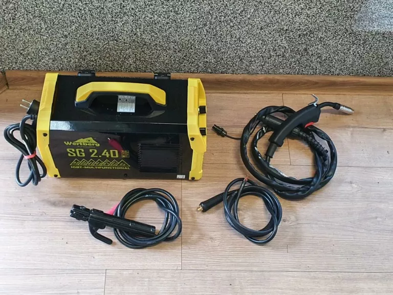 MIGOMAT PÓŁAUTOMAT DRUT FLUX SPAWARKA INWERTOROWA MMA TIG 200A IGBT LCD HO