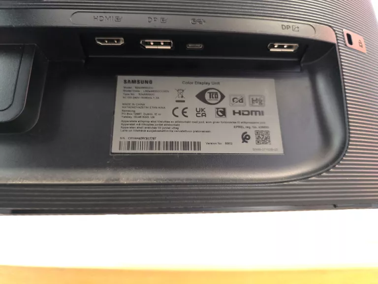 MONITOR LED SAMSUNG LS24A600UCUXEN 24" 2560X1440