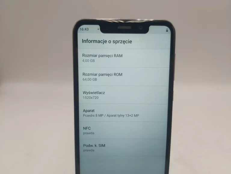 MOTOROLA ONE XT1941-4 4/64GB, DUAL SIM, OPIS!!!