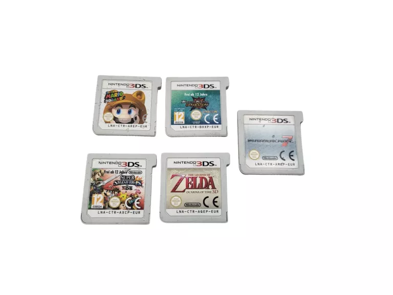 KONSOLA NEW NINTENDO 3DS XL + 5 GIER + ŁADOWARKA