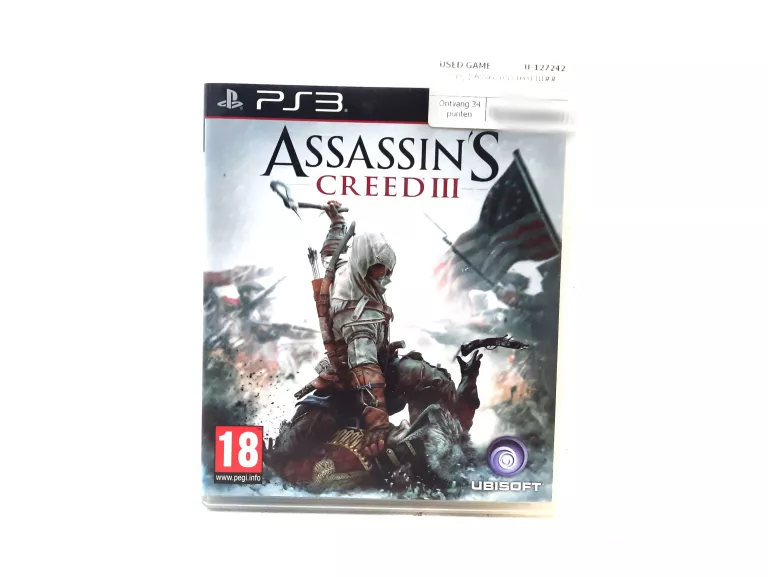 GRA PS3  ASSASSINS CREED 3