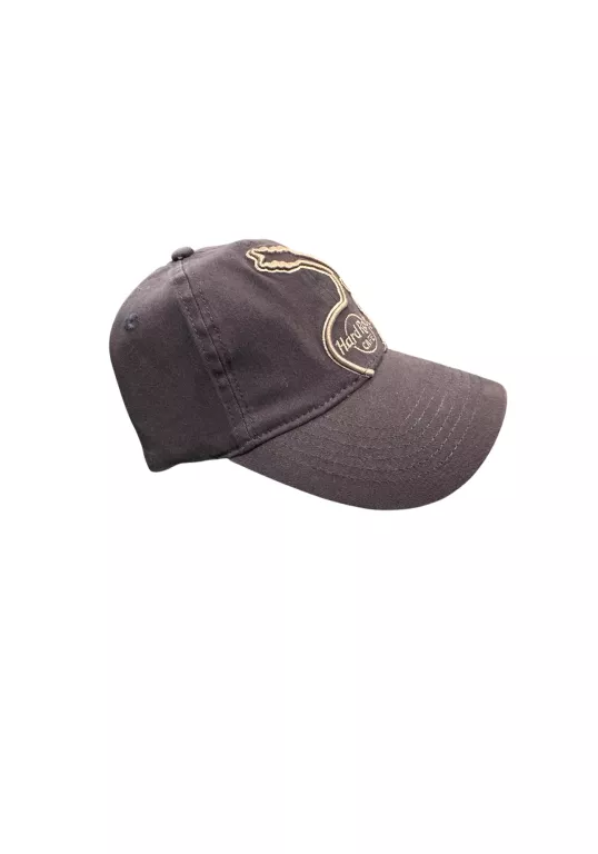 PEŁNA ORYGINALNA CZAPKA Z DASZKIEM HARD ROCK WROCŁAW GRANATOWA ROZM. L/XL