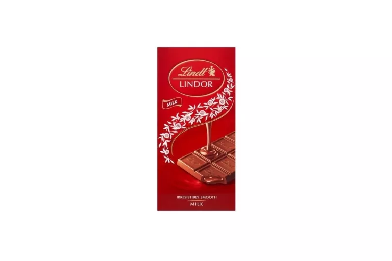 LINDT LINDOR CZEKOLADA MLECZNA Z ROZPŁYWAJĄCYM SIĘ NADZIENIEM 100G