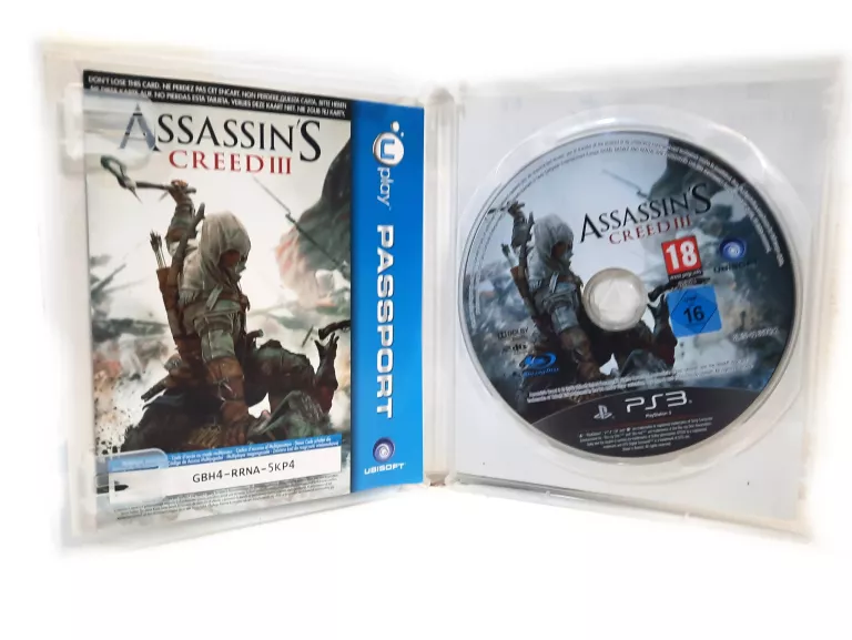 GRA PS3  ASSASSINS CREED 3