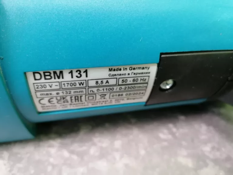 MAKITA DBM131 2-BIEGOWA WIERTNICA DIAMENTOWA 1700W