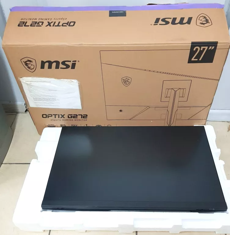 MONITOR MSI G272CQP