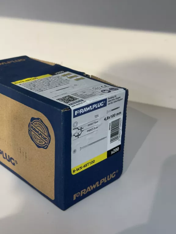 WKRĘT SAMOWIERCĄCY RAWLPLUG R-WX-48T100 (200 SZTUK)