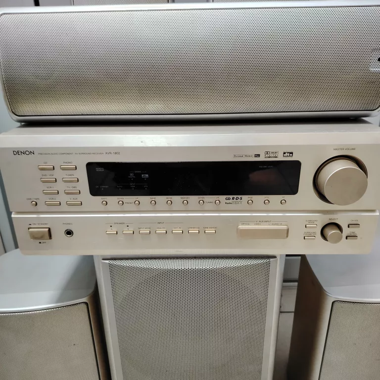 AMPLITUNER DENON AVR-1803 + GŁOŚNIKI CANTON