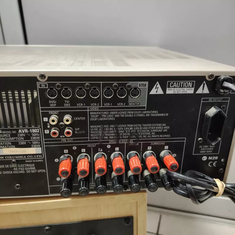 AMPLITUNER DENON AVR-1803 + GŁOŚNIKI CANTON