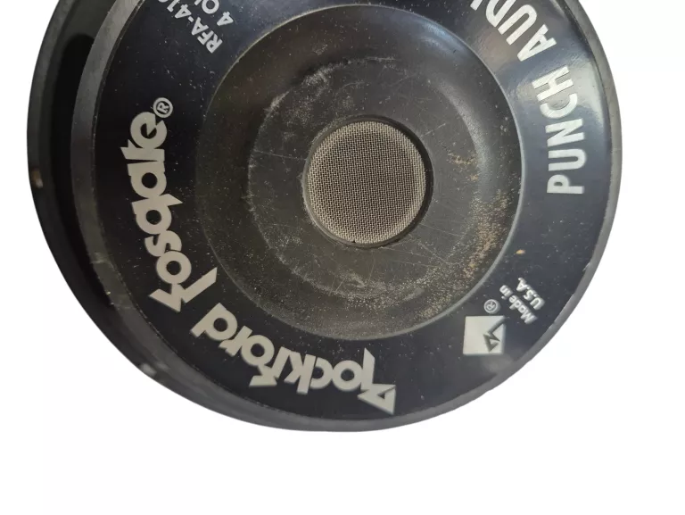 GŁOŚNIK WOOFER ROCKFORD FOSGATE RFA-410 4 OHM THE PUNCH MADE IN USA PERŁA