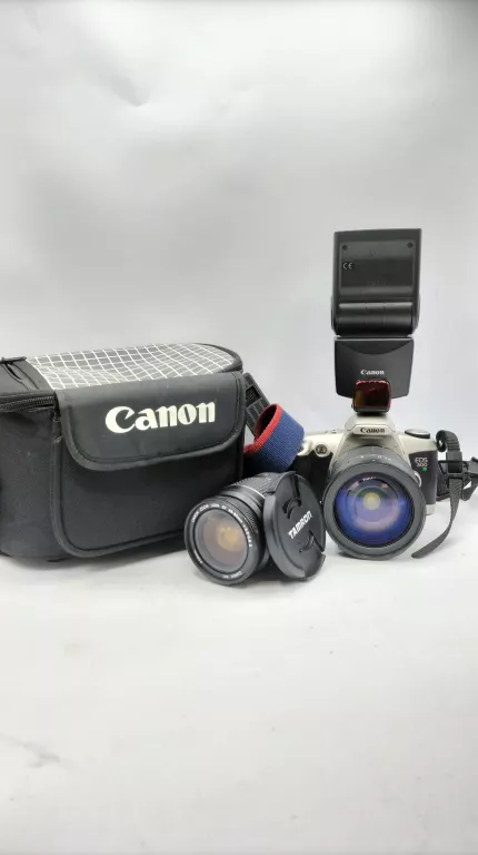APARAT CANON EOS 500+ CANON SPEEDLITE 380EX+CANON 28-80+TAMRON 28-200 !