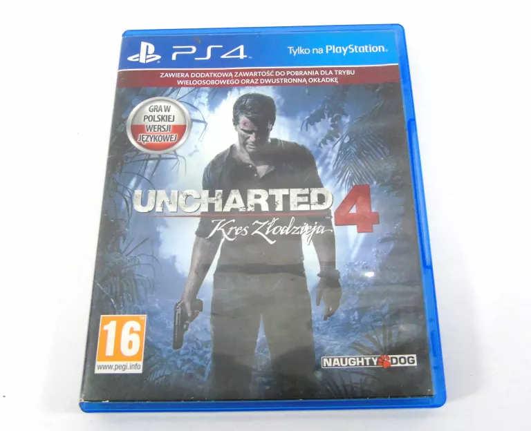 GRA PS4 UNCHARTED KRES ZŁODZIEJA 4