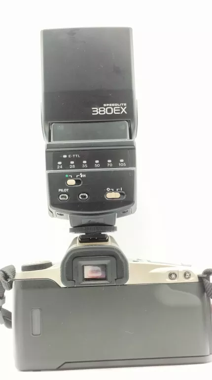 APARAT CANON EOS 500+ CANON SPEEDLITE 380EX+CANON 28-80+TAMRON 28-200 !