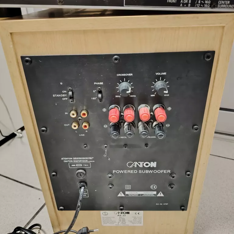 AMPLITUNER DENON AVR-1803 + GŁOŚNIKI CANTON