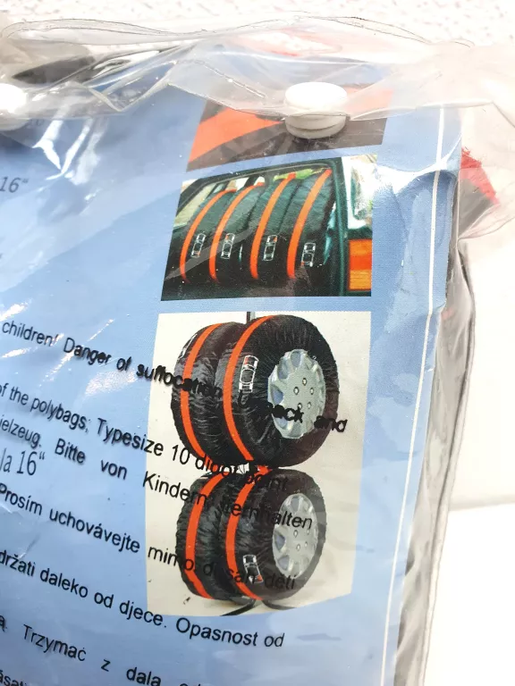 POKROWCE NA KOŁA 4 SZT 13" - 16"