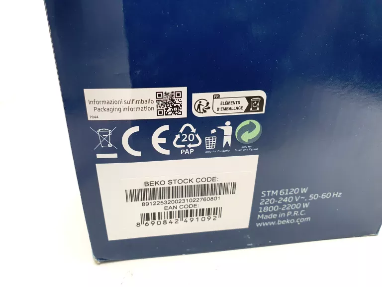 PAROWNICA BEKO STM 6120 W