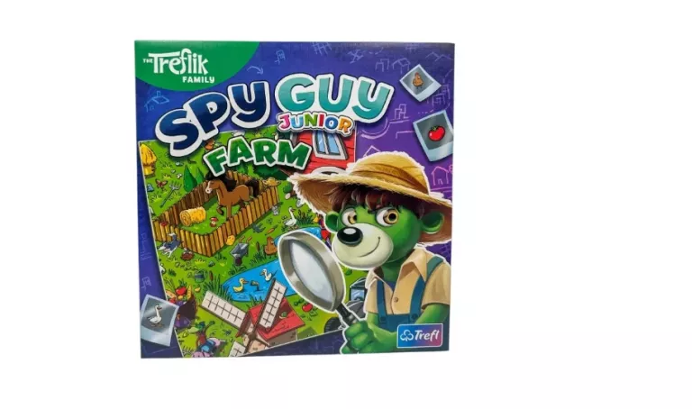 GRA PLANSZOWA TREFLIK SPY GUY JUNIOR FARM