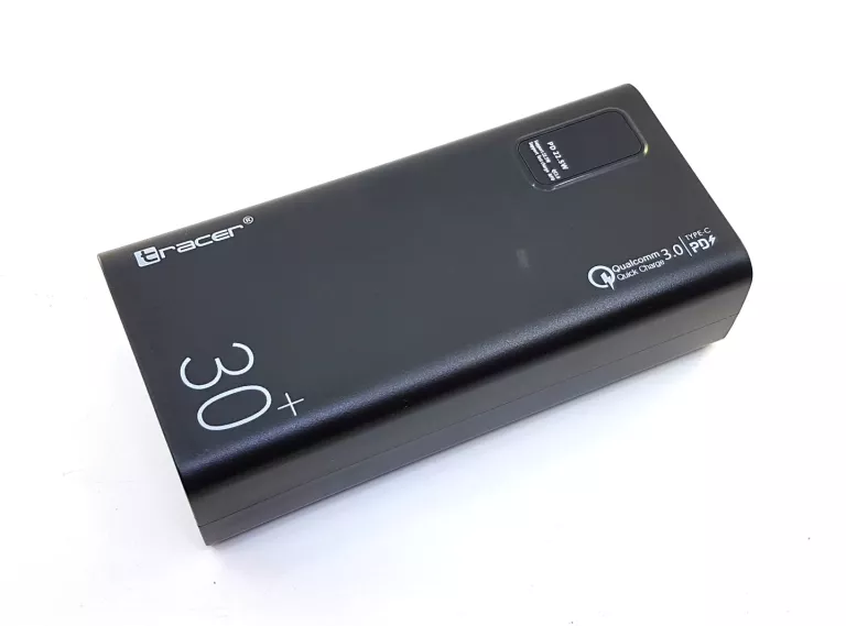 POWERBANK TRACER MODI 30000 MAH QC3.0 + PD + SCP 22.5 CZARNY