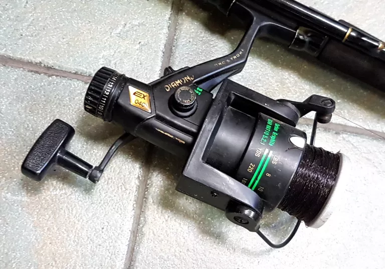 WĘDKA MIKADO WINCHESTER 240 + KOŁOWROTEK DIAMOND EX 040 + PODPÓRKI
