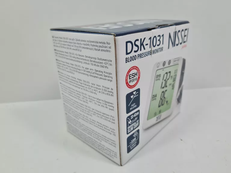 NISSEI DSK-1031 CIŚNIENIOMIERZ AUTOMATYCZNY