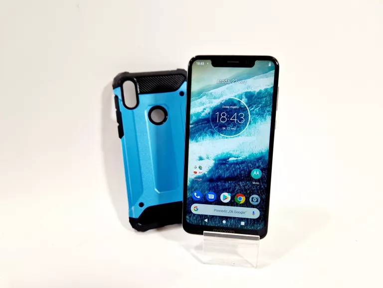 SMARTFON MOTOROLA ONE 4GB/64GB Z ETUI | BIAŁY