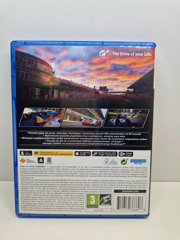 GRA NA PS5 GRAN TURISMO 7