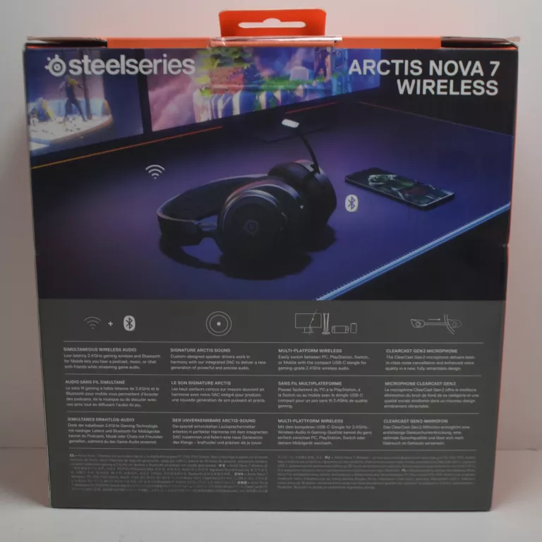 SŁUCHAWKI STEELSERIES ARCTIS NOVA 7 WIRELESS